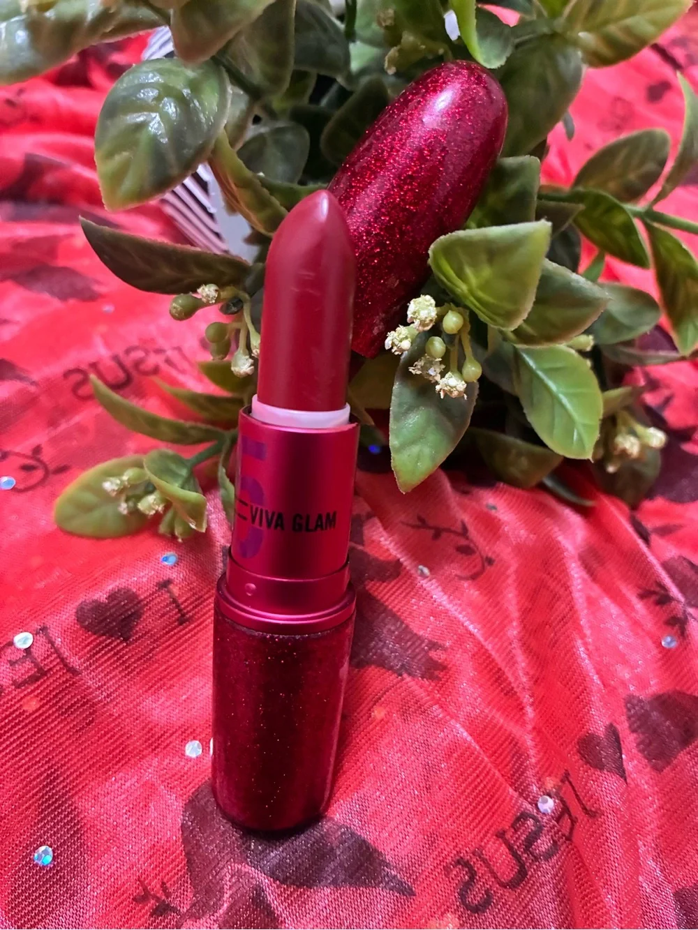 MAC Cosmetics Viva Glam Lipstick in Deep Red